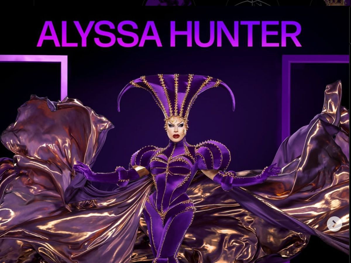 Alyssa Hunter for RuPaul's Drag Race All Stars (Image via Instagram/@thealyssahunter)